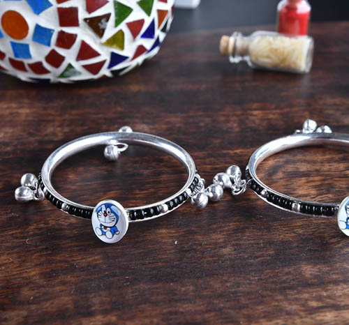Kids Silver Jewelry Collection Meerut