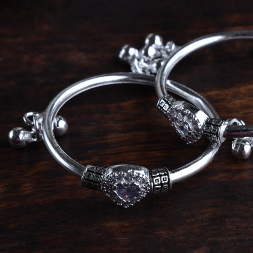 Silver Kada for kids