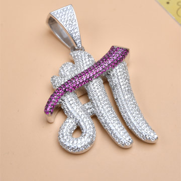 Elegant Silver Pendant Sets Collection Meerut