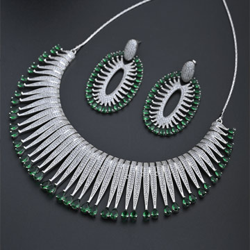 Elegant Silver Sets & Necklaces Collection Meerut